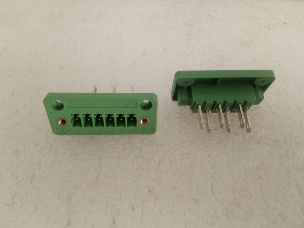Plugue conector phoenix dfk mc 1 5 6 gf 3 81 osucateiro