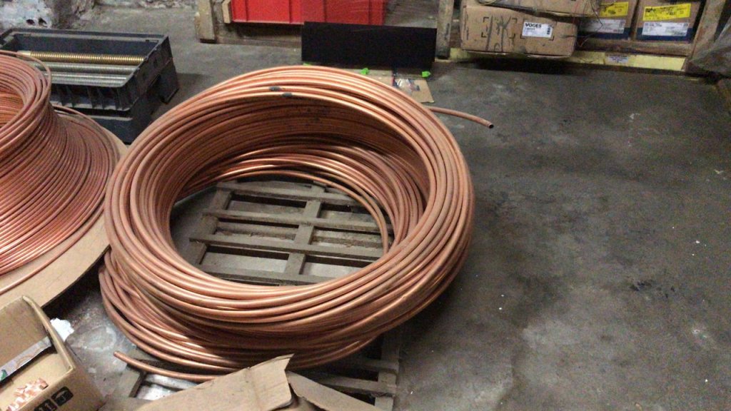 Tubo de cobre (rolo) 1/2" | #79586 | #metais-nao-ferrosos